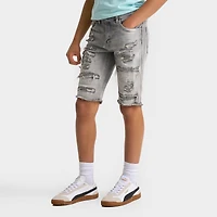 Big Kids' Jordan Craig Ripped Denim Shorts