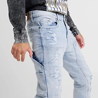 Men's Jordan Craig Distressed Carpenter Denim Jeans