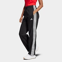 Women's adidas Essentials 3-Stripes Fleece Open Hem Pants