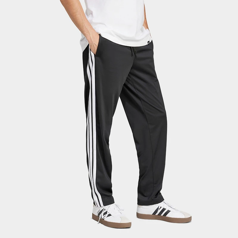 Men's adidas 3-Stripes Tricot Open Hem Track Pants