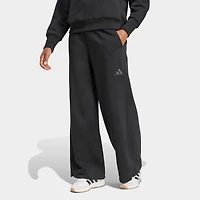 Women's adidas All SZN Fleece Loose Wide-Leg Pants