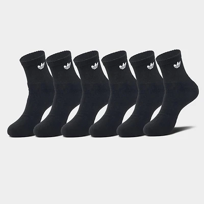 adidas Originals Trefoil Quarter Socks (6 Pack)