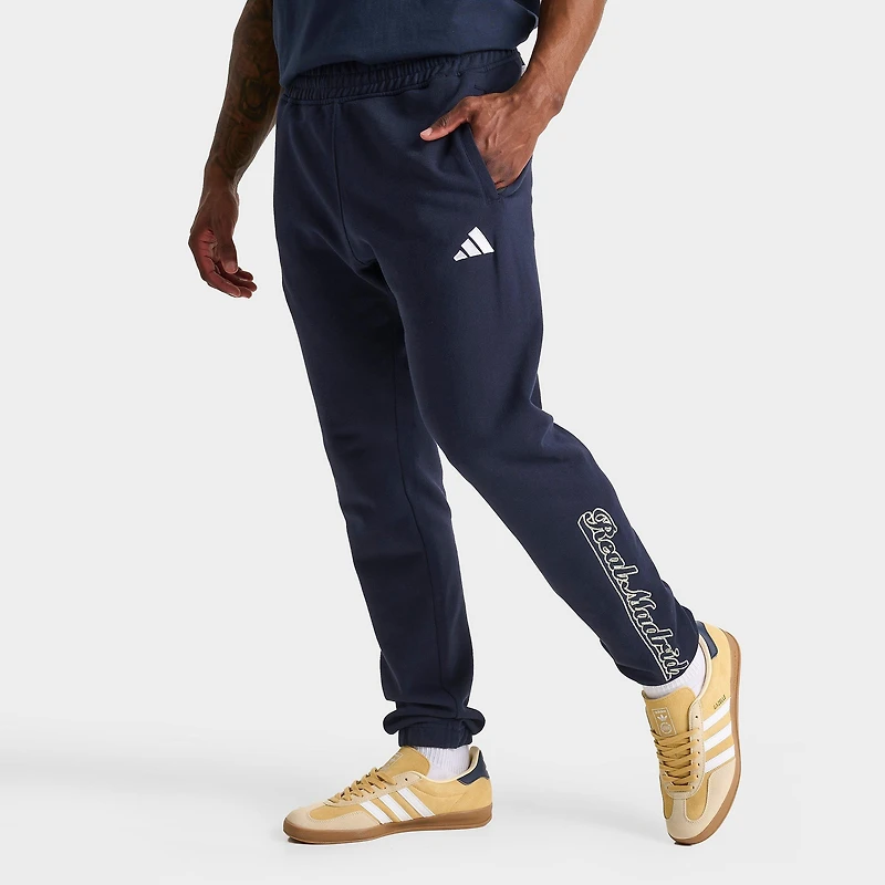 Men's adidas Real Madrid US Pack French Terry Track Pants