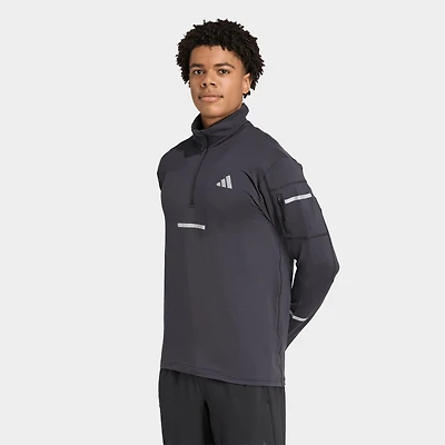 Men's adidas Adi365 CLIMAWARM+ Half-Zip Running Top