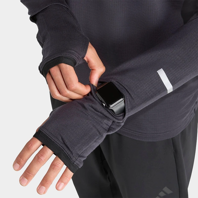 Men's adidas Adi365 CLIMAWARM+ Half-Zip Running Top