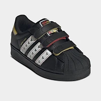 Little Kids' adidas Originals x Disney Mickey Mouse Superstar LED Lights Comfort Closure Casual Shoes