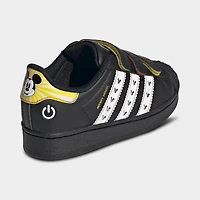 Little Kids' adidas Originals x Disney Mickey Mouse Superstar LED Lights Comfort Closure Casual Shoes