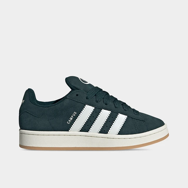 adidas gazelle silver green womens adidas Kids' Preschool Campus 00s Shoes, Size 3, Black/White main image 0