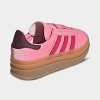 Girls' Big Kids' adidas Originals Gazelle Bold Casual Shoes