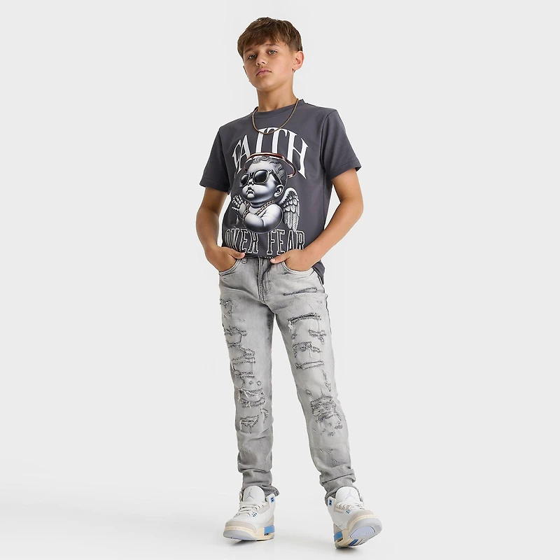 Boys' Big Kids' Jordan Craig Elmhurst Denim Jeans