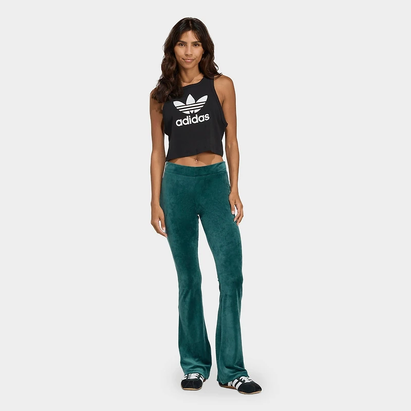 Women's adidas Originals Essentials Velour Flared Leggings