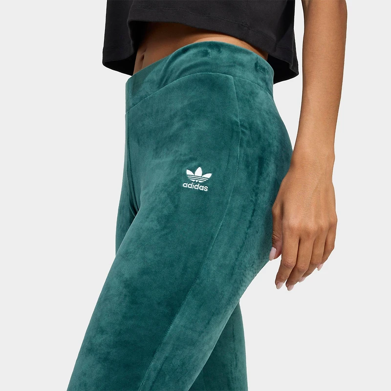 Women's adidas Originals Essentials Velour Flared Leggings