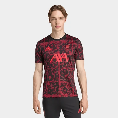 Men's adidas Liverpool 25-26 Pre-Match Soccer Jersey