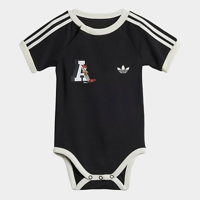 Infant adidas Originals x Disney Zootopia 3-Stripes Bodysuit