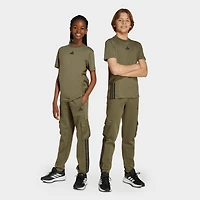 Big Kids' adidas Utility Pack Fleece Cargo Jogger Pants
