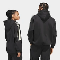 Men's adidas Basketball 3-Stripes Fleece Hoodie