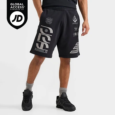 Men's adidas Originals Moto Sponsors Graphic French Terry Shorts
