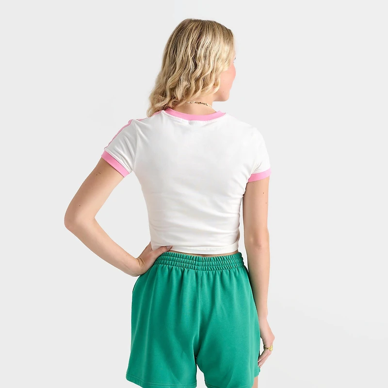 Women's adidas Originals 3 Stripes Slim Baby T-Shirt