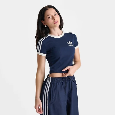 Women's adidas Originals adicolor 3-Stripes Baby T-Shirt