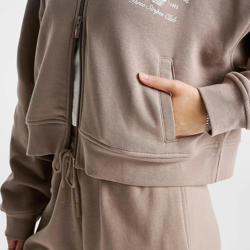 Women's adidas Originals Cropped Full-Zip Jacket