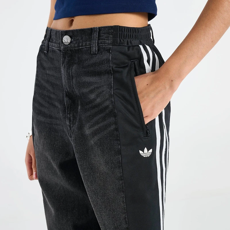 Women's adidas Originals Athletic Dept Firebird Denim Jogger Pants