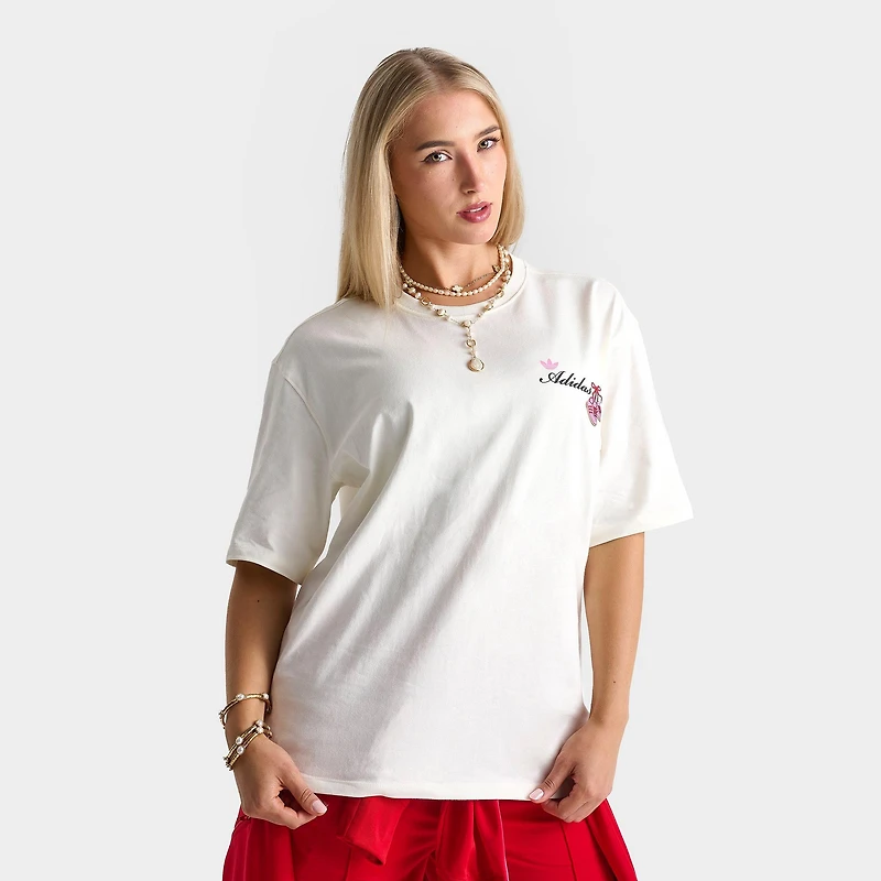 Women's adidas Original Handball Spezial Bow Graphic T-Shirt