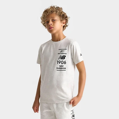 Big Kids' New Balance Stacked Logo T-Shirt