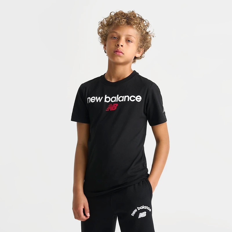 Big Kids' New Balance Linear Back Logo T-Shirt