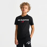 Big Kids' New Balance Linear Back Logo T-Shirt