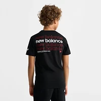 Big Kids' New Balance Linear Back Logo T-Shirt