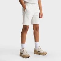 Big Kids' New Balance Stacked Logo Fleece Shorts