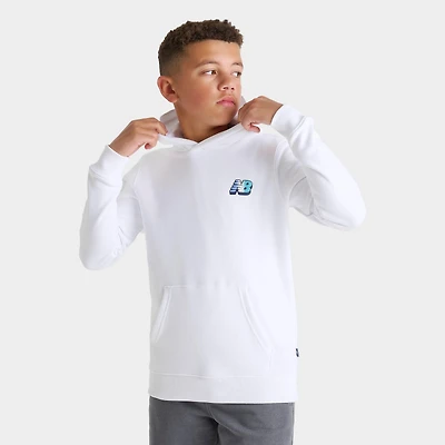 Big Kids' New Balance Flying NB Bubble Fleece Pullover Hoodie