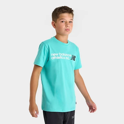 Big Kids' New Balance Linear Logo T-Shirt