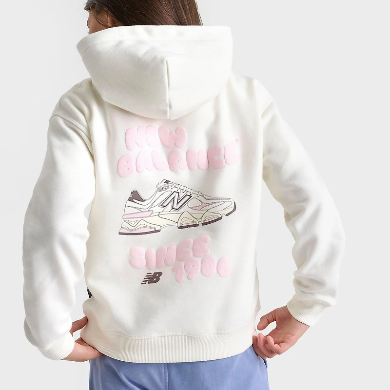 Girls' Big Kids' New Balance 9060 Bubble Graphic Pullover Hoodie