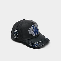 Pro Standard Los Angeles Dodgers MLB Eternal Skull Pro Pinch Strapback Hat