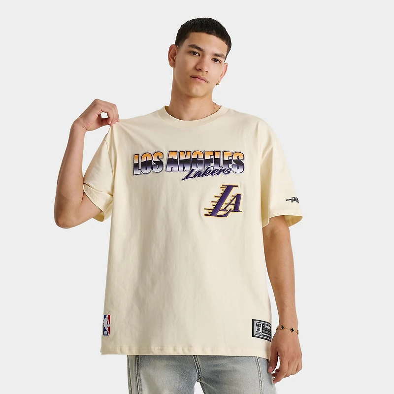 Men's Pro Standard Los Angeles Lakers NBA Chrome Graphic T-Shirt