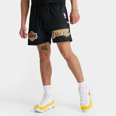 Men's Pro Standard Los Angeles Lakers NBA Souvenir Mesh Shorts