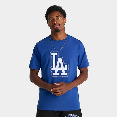 Men's Pro Standard Los Angeles Dodgers MLB DIY Pick Stitch T-Shirt