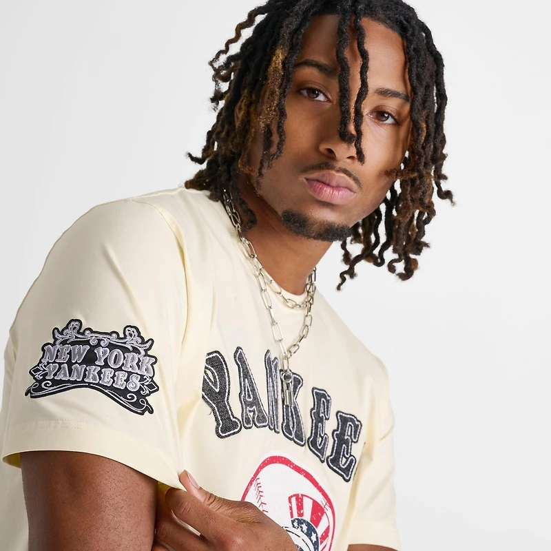 Men's Pro Standard New York Yankees MLB Rebel Stacked T-Shirt