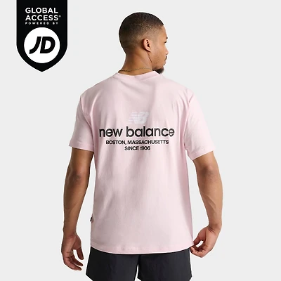 Men's New Balance Linear Logo T-Shirt