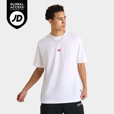 Men's New Balance Linear Stack Logo T-Shirt