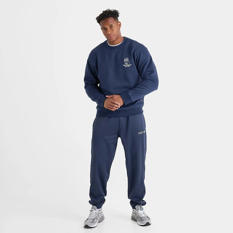 Men's New Balance Sports Club Shop Graphic Crewneck Sweatshirt