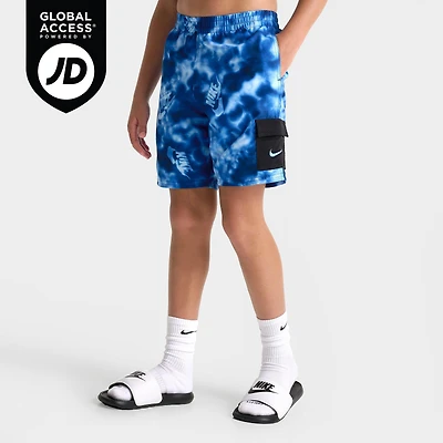 Big Kids' Nike Swim Voyage Lined Cargo Swim Shorts