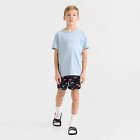 Big Kids' Nike Swoosh Allover Print Swim Shorts