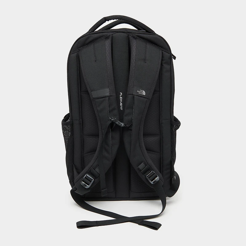 black and silver jester north face backpack The Women's Everyday Laptop A padded sleeve safeguards laptops up to 16 inches The North Face Jester Luxe
