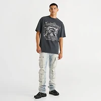Men's Smoke Rise Stacked Utility Cargo Denim Jeans