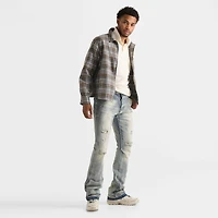 Men's Smoke Rise Lazy Stacked Flare Denim Jeans