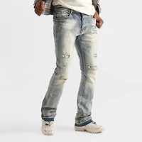 Men's Smoke Rise Lazy Stacked Flare Denim Jeans