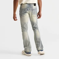 Men's Smoke Rise Lazy Stacked Flare Denim Jeans