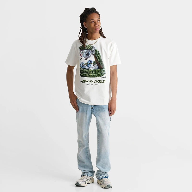 Men's Streetz Iz Watchin Watch Ya Circle T-Shirt